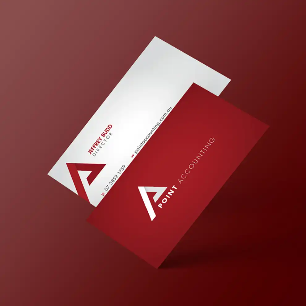 point-accounting-stationary-branding-logo-design