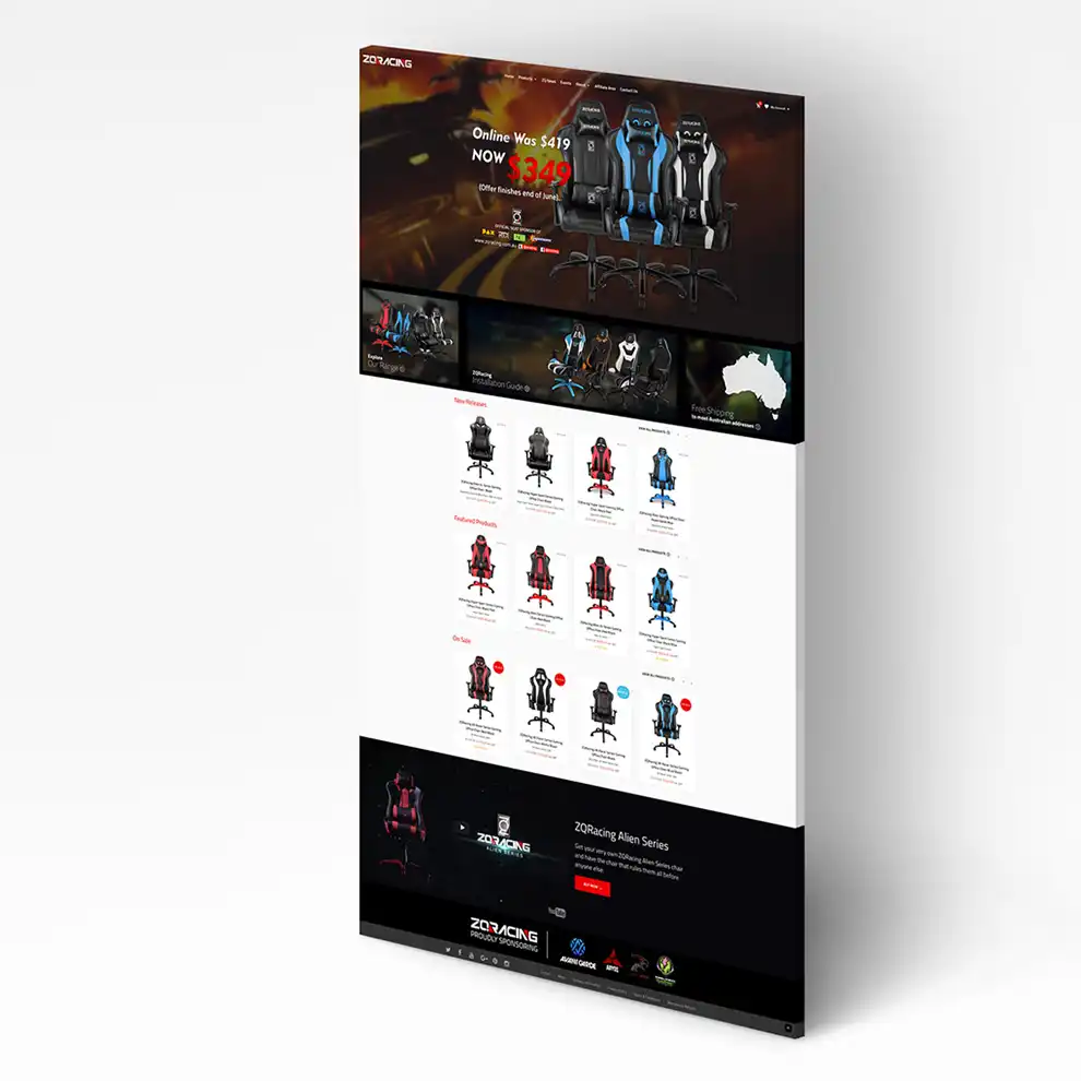 zq-racing-website-design-digital-marketing-ecommerce-gaming